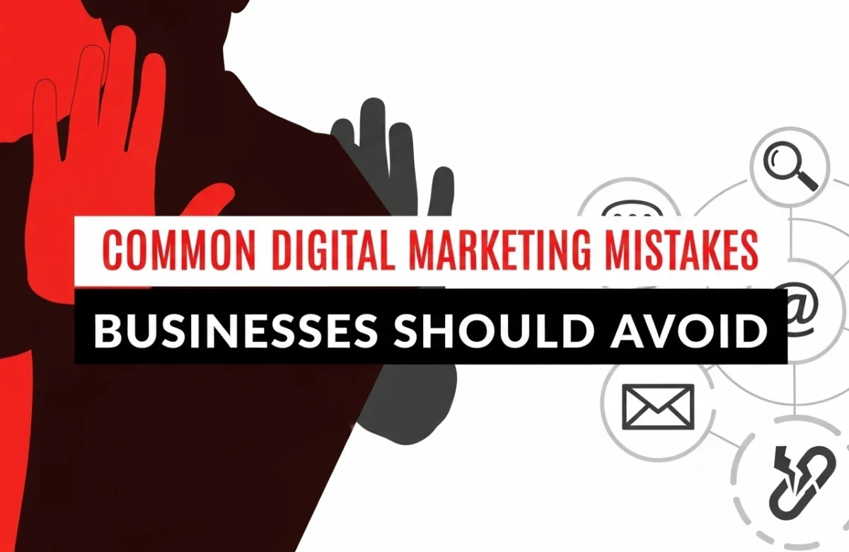 Common Digital Marketing Mistakes Businesses Should Avoid