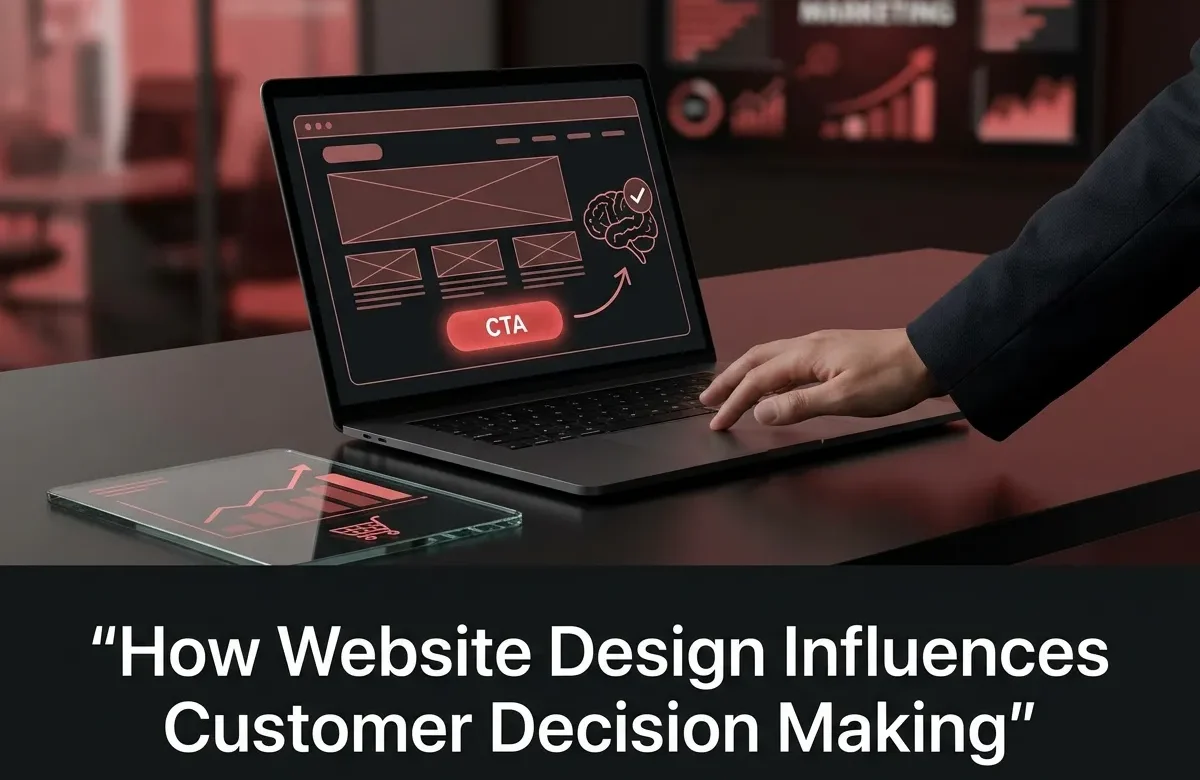 How Website Design Influences Customer Decision Making