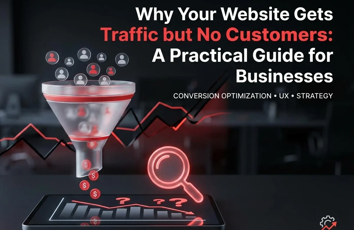 Why Your Website Gets Traffic but No Customers: A Practical Guide for Businesses