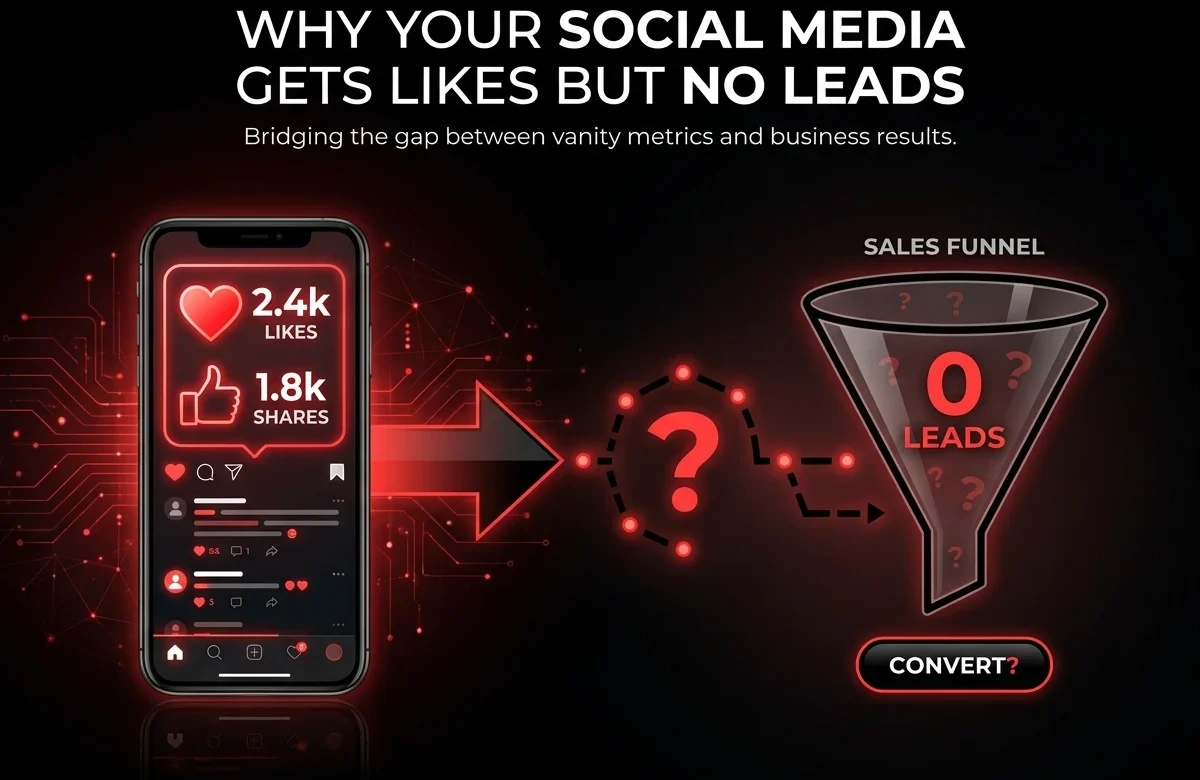 Why Your Social Media Gets Likes but No Leads: A Practical Guide for Businesses in Pakistan